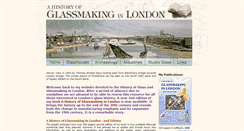 Desktop Screenshot of glassmaking-in-london.co.uk